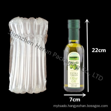 Free Shipping 750ml Glass Wine Bottle with Column Bag